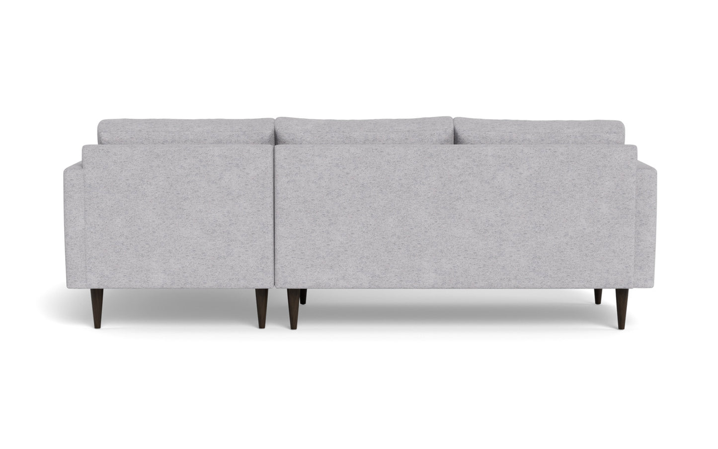 Wallace 98" Untufted Right Chaise Sectional - Toscana Otter