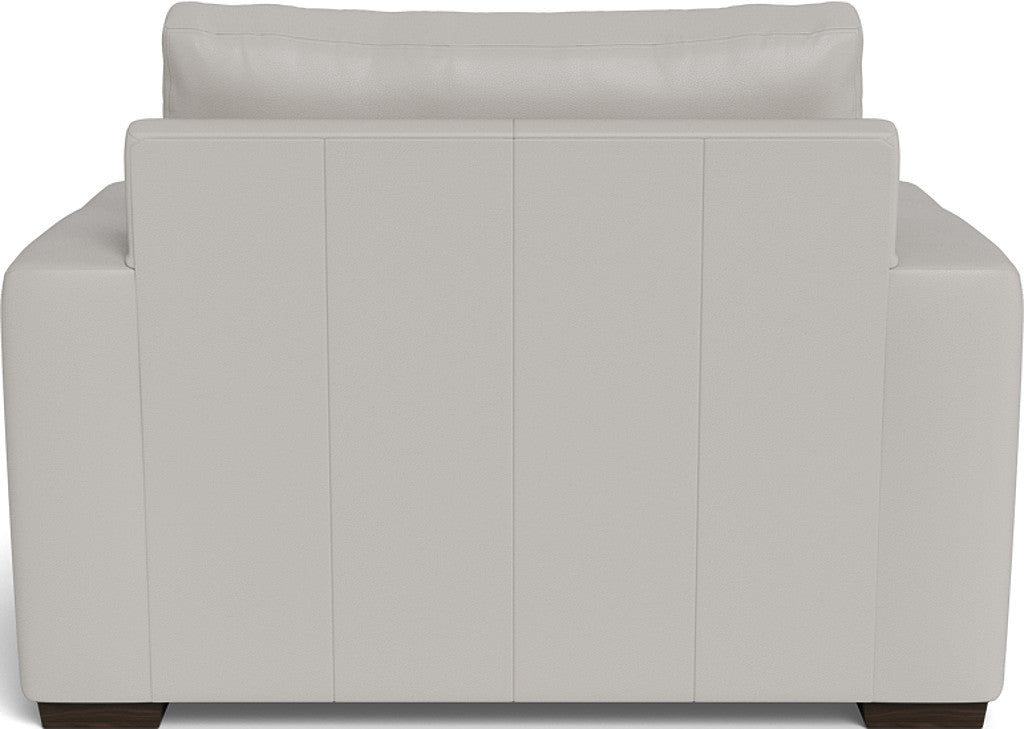 Mas Mesa 52" Deep Leather Arm Chair - Tribeca Chelsea