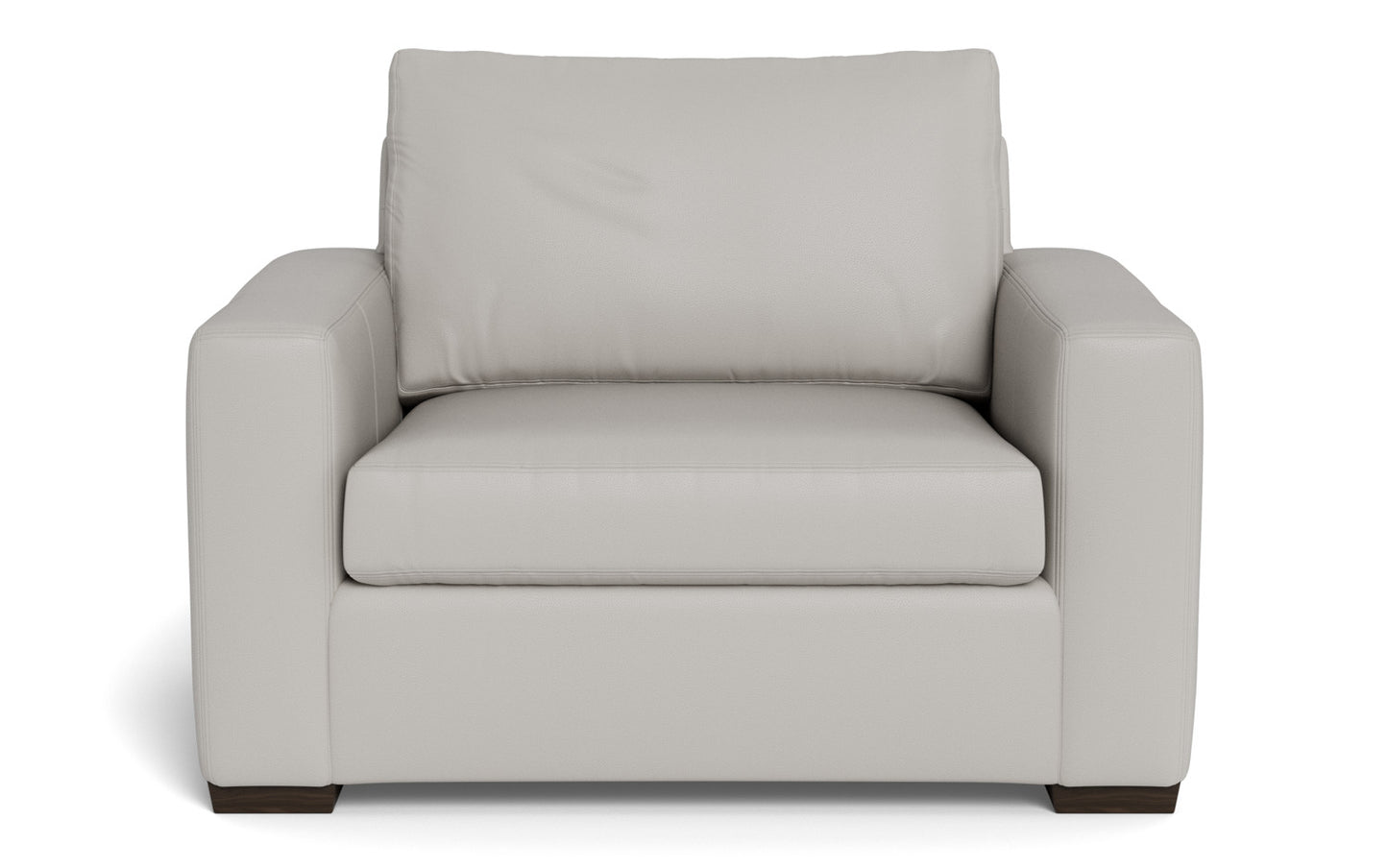 Mesa 52" Leather Arm Chair - Tribeca Chelsea