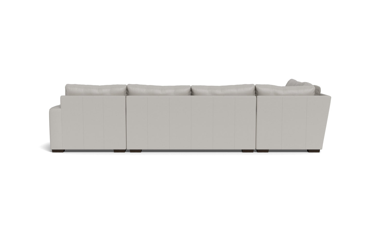 Mesa 156" Leather Corner Sectionals w. Right Chaise - Tribeca Chelsea