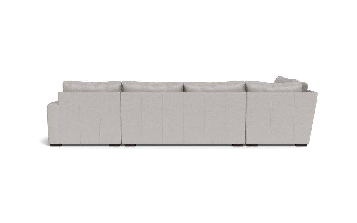 Mesa 156" Leather Corner Sectionals w. Right Chaise - Tribeca Chelsea