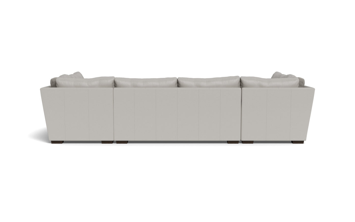 Mesa 154" Leather Condo U Sectional - Tribeca Chelsea