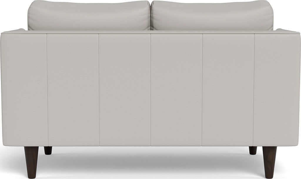Rainey 59" Leather Loveseat - Tribeca Chelsea