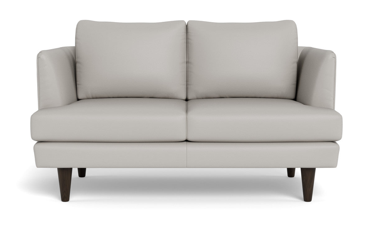 Rainey 59" Leather Loveseat - Tribeca Chelsea