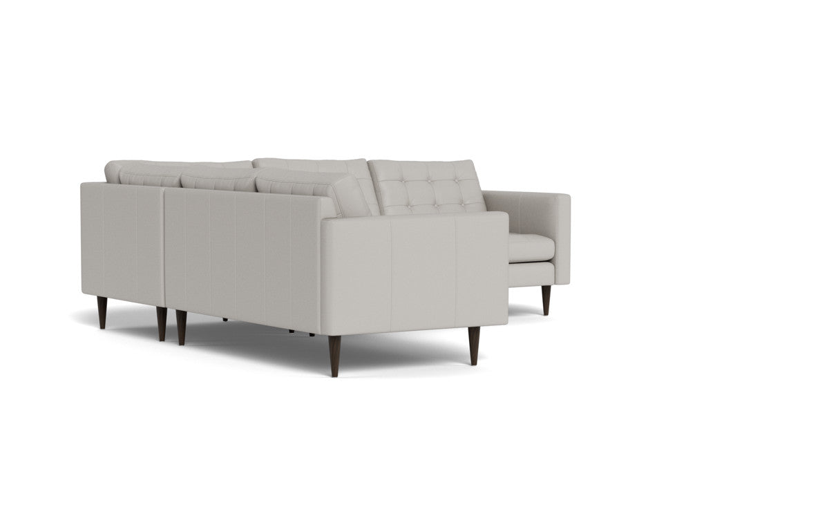 Wallace 102" Leather Corner Sectional - Tribeca Chelsea
