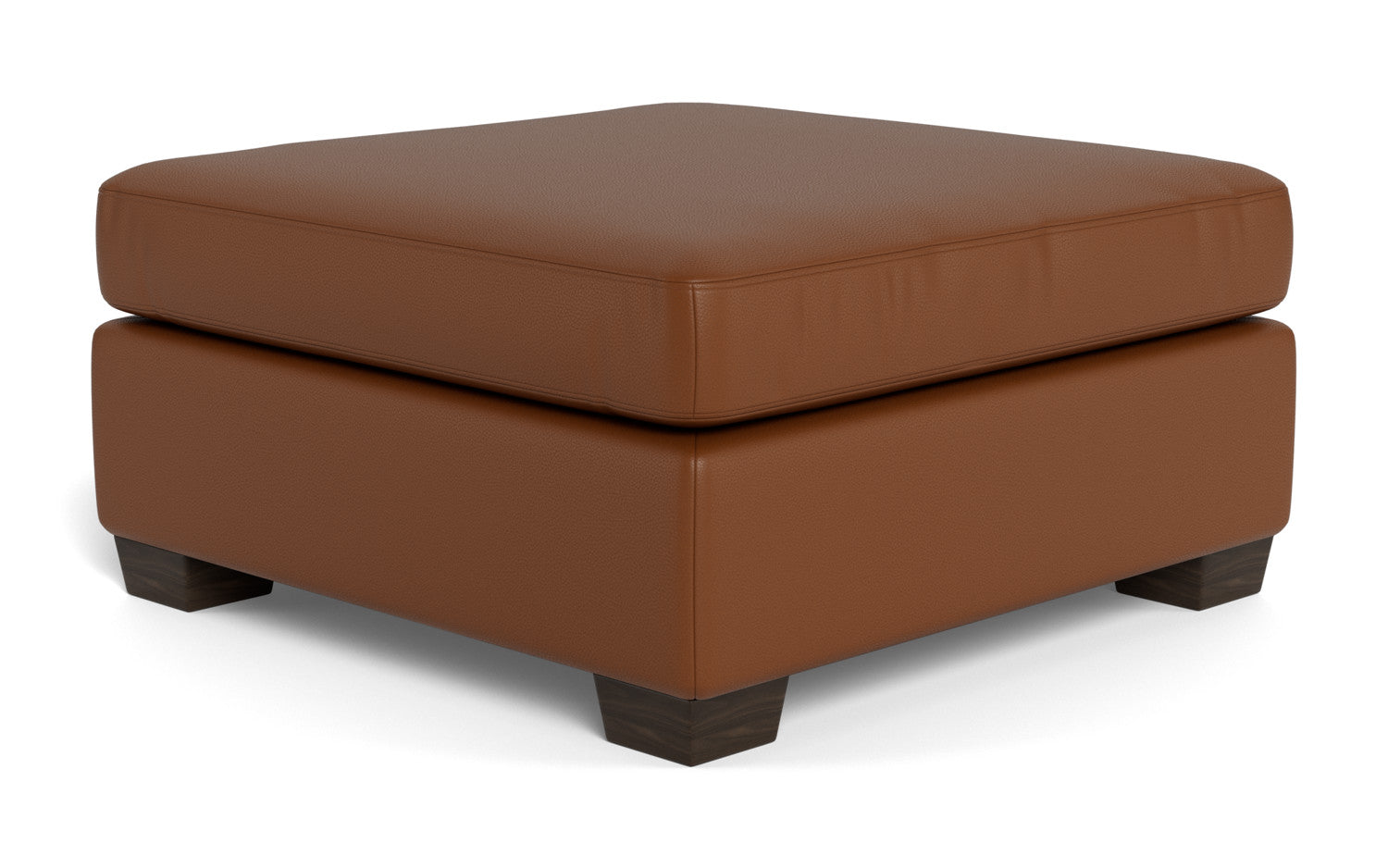 Mesa Leather Storage Cocktail Ottoman - Tribeca Chelsea