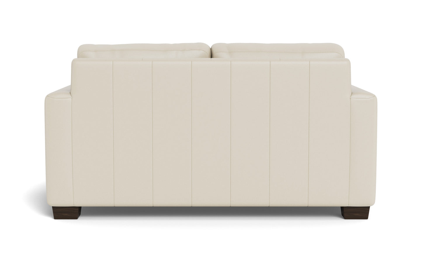 Track 62" Leather Twin Sleeper - Tribeca Cream