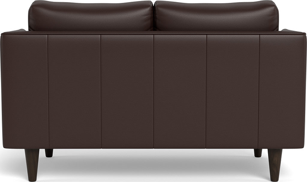 Rainey 59" Leather Loveseat - Tribeca Espresso