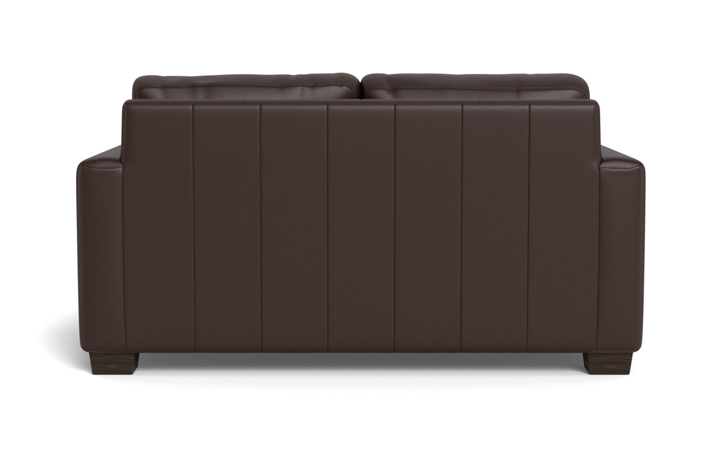 Track 62" Leather Twin Sleeper - Tribeca Espresso