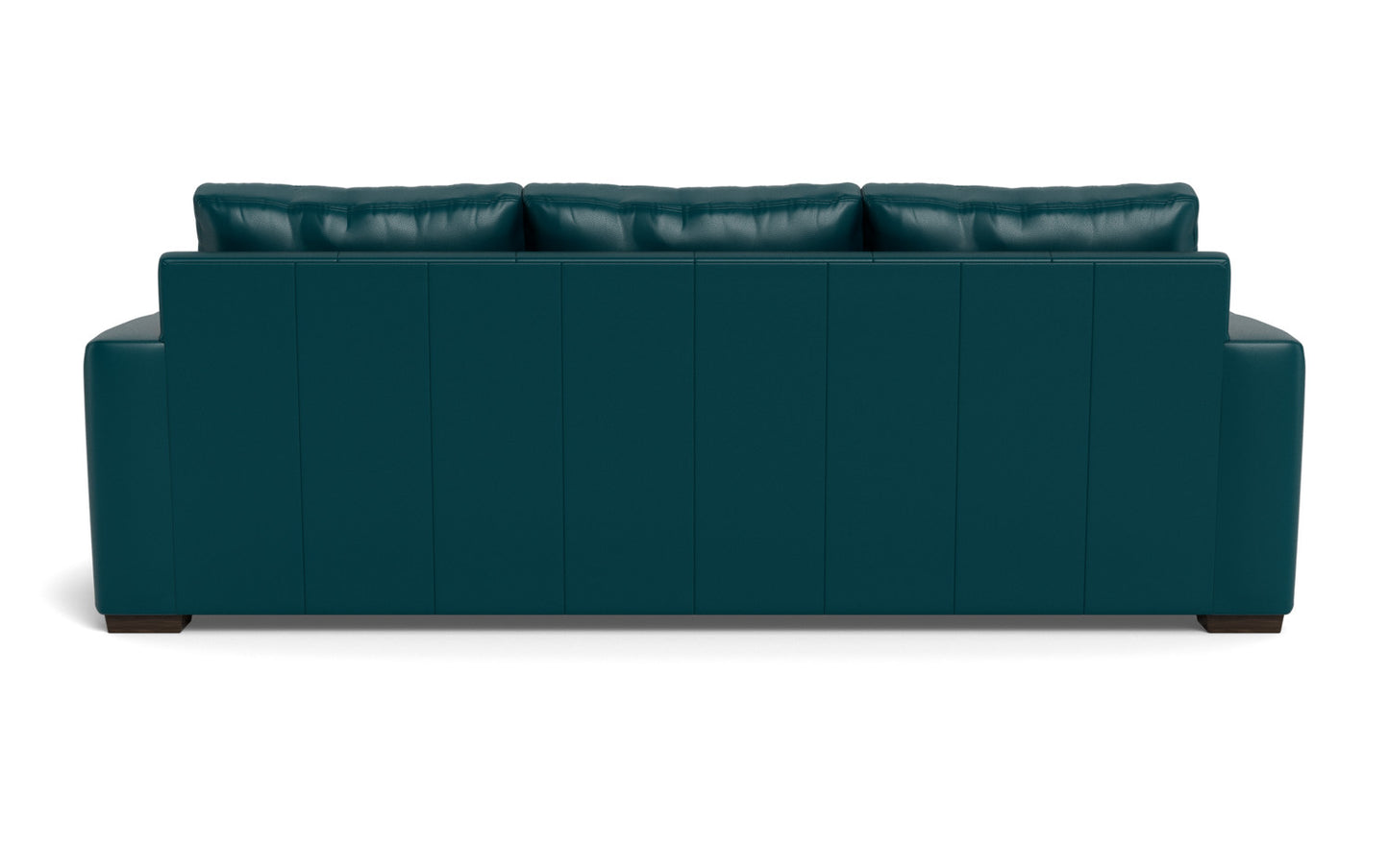 Mesa 101" Leather Estate Sofa - Tribeca Lagoon
