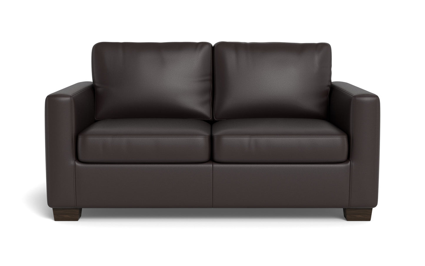Track 62" Leather Twin Sleeper - Tribeca Quarry
