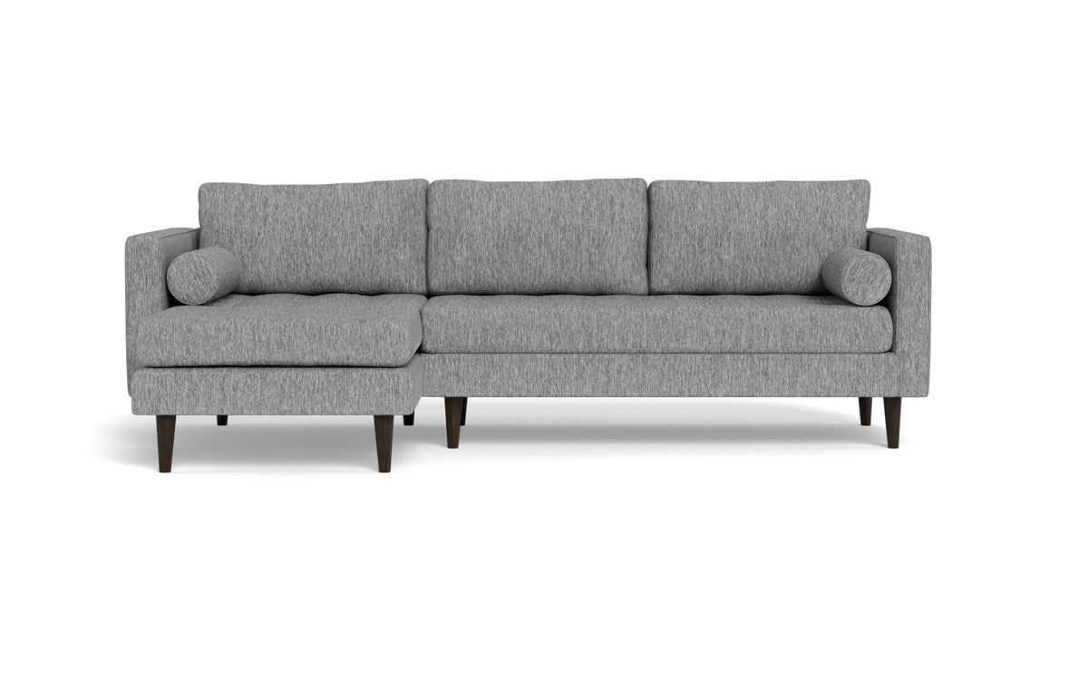 Ladybird 102" Left Chaise Sectional - Tropez Ash