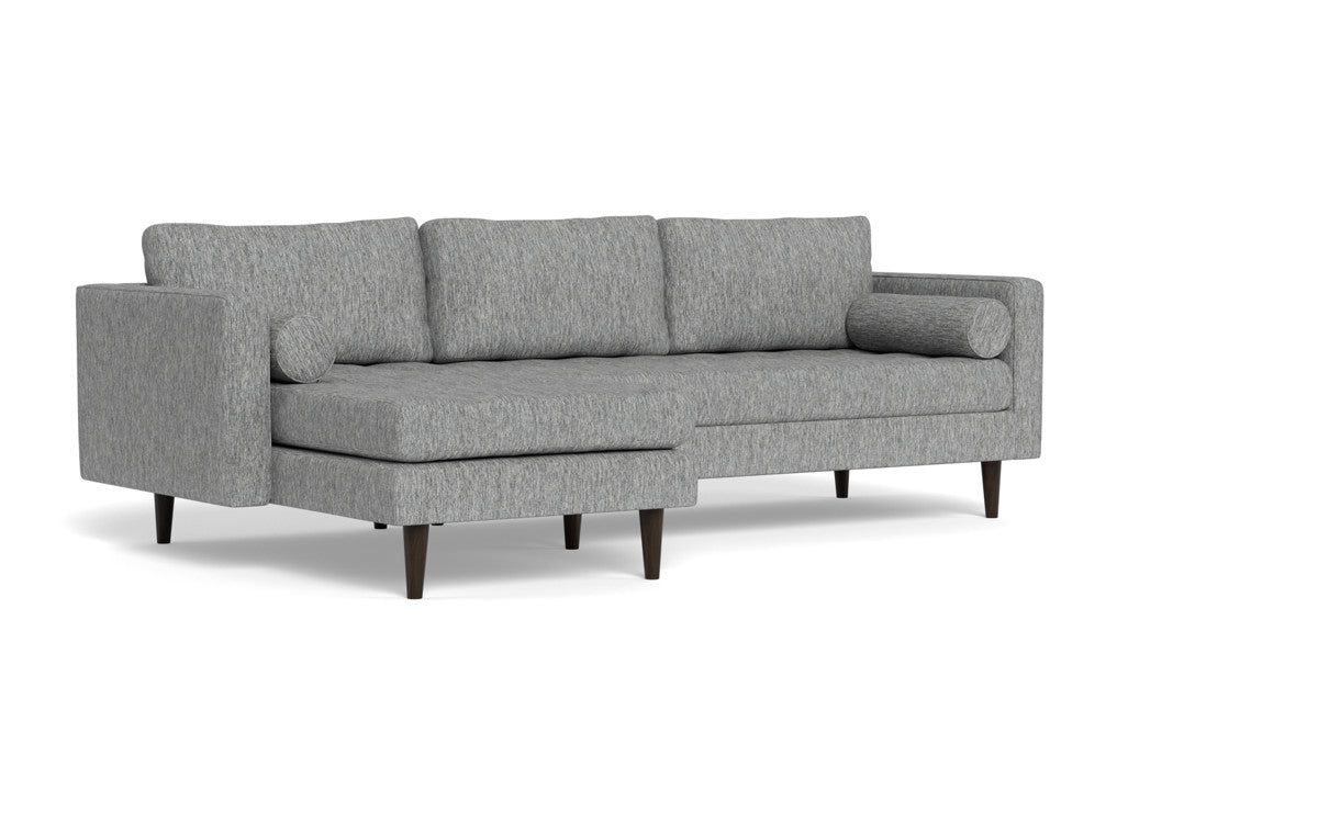 Ladybird 102" Left Chaise Sectional - Tropez Ash