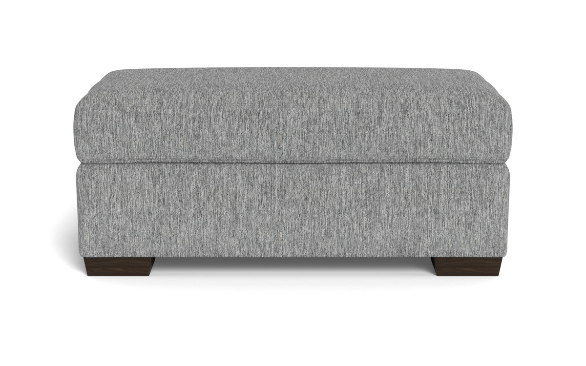 Mesa Storage Ottoman - Tropez Ash