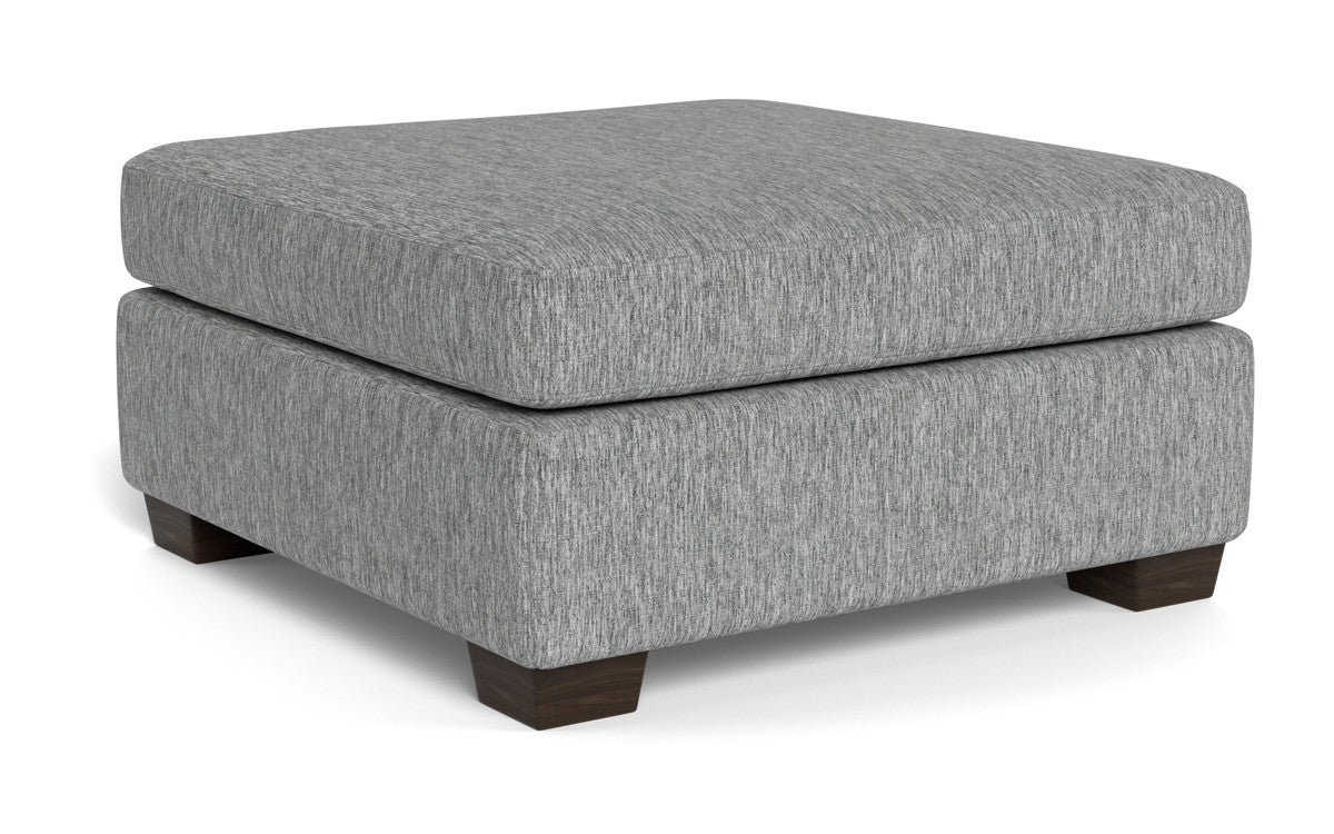 Mesa Storage Cocktail Ottoman - Travis Pewter