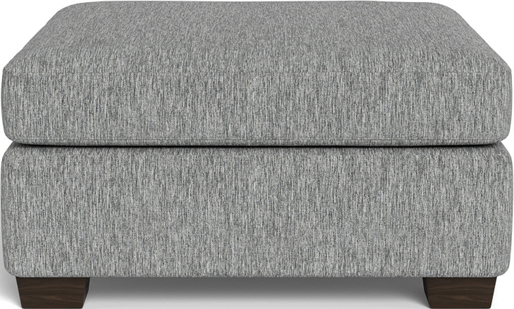 Mesa Storage Cocktail Ottoman - Travis Pewter