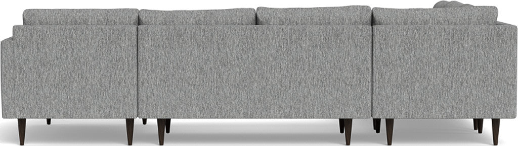 Wallace 130" Corner Sectionals w. Right Chaise - Tropez Ash