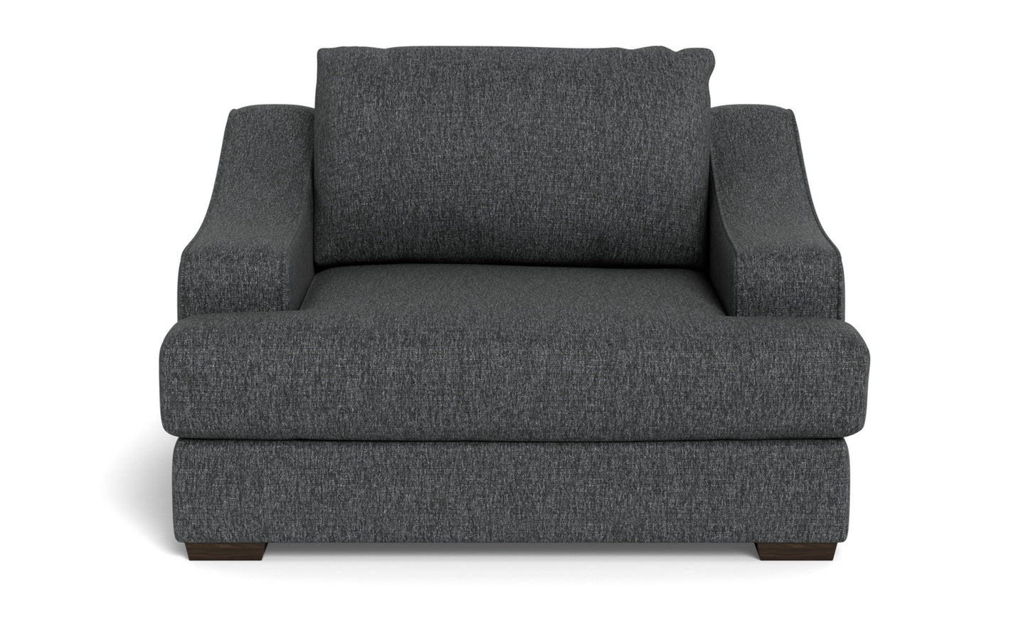 Austonian 56" Arm Chair - Tropez Charcoal