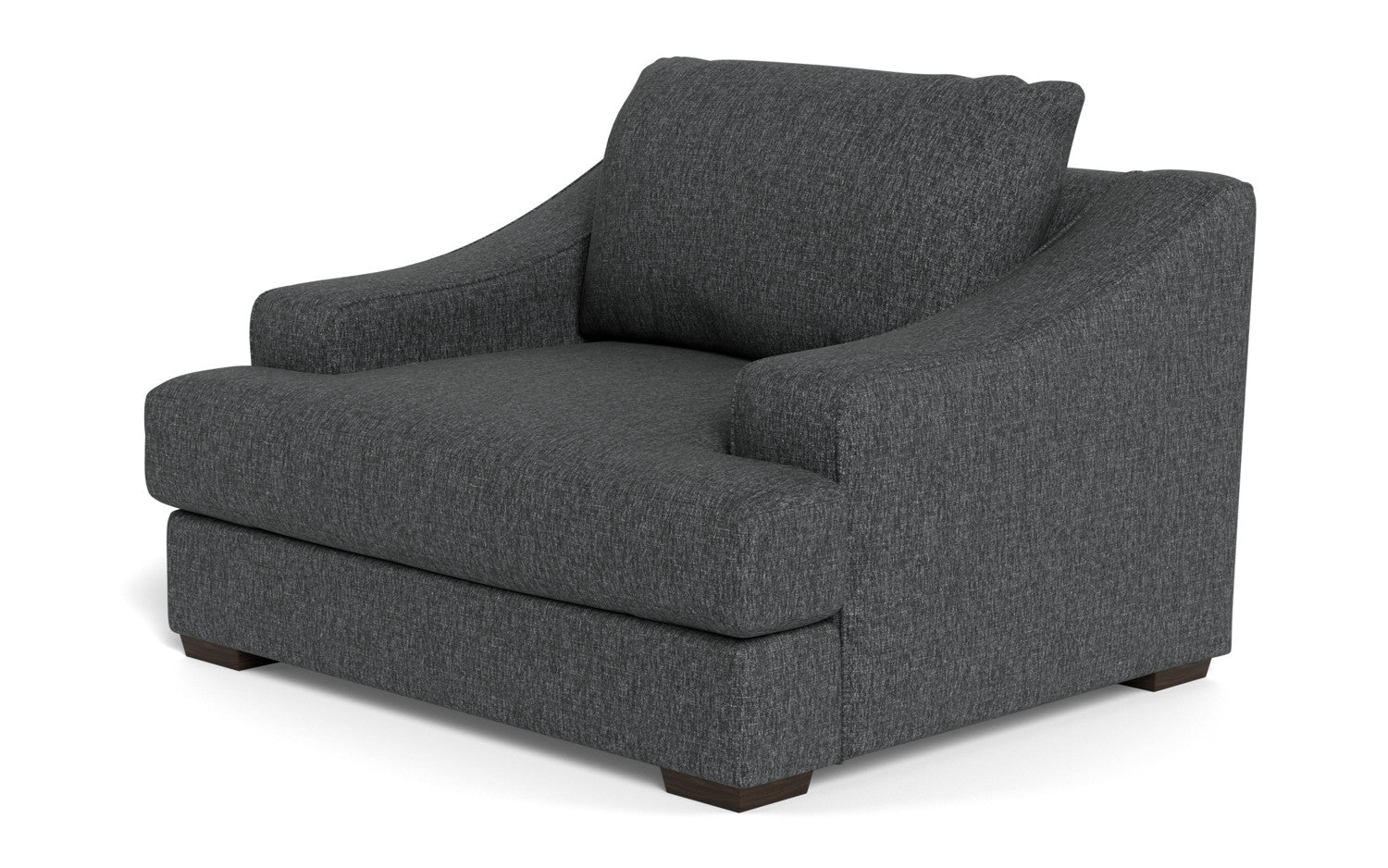 Austonian 56" Arm Chair - Tropez Charcoal