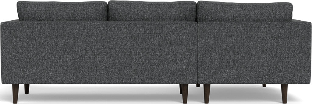Ladybird 102" Left Chaise Sectional - Tropez Charcoal