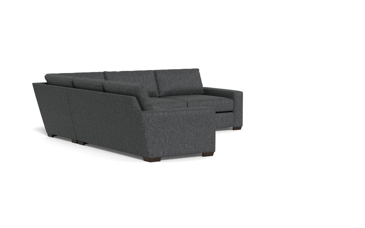 Mas Mesa 127" Deep Corner Sectional - Tropez Charcoal