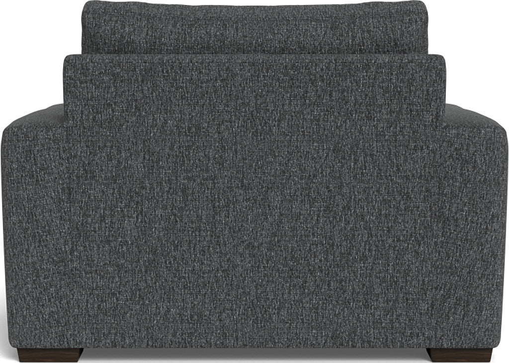 Mesa 52" Arm Chair - Tropez Charcoal