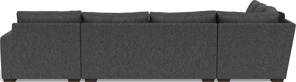 Mesa 156" Corner Sectionals w. Right Chaise - Tropez Charcoal