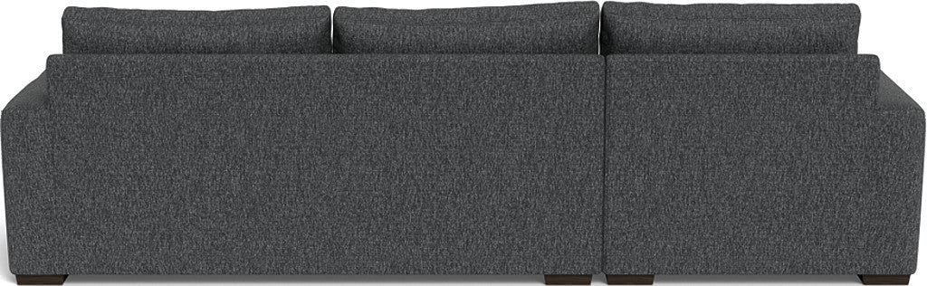 Mesa 123" Left Chaise Sectional - Tropez Charcoal