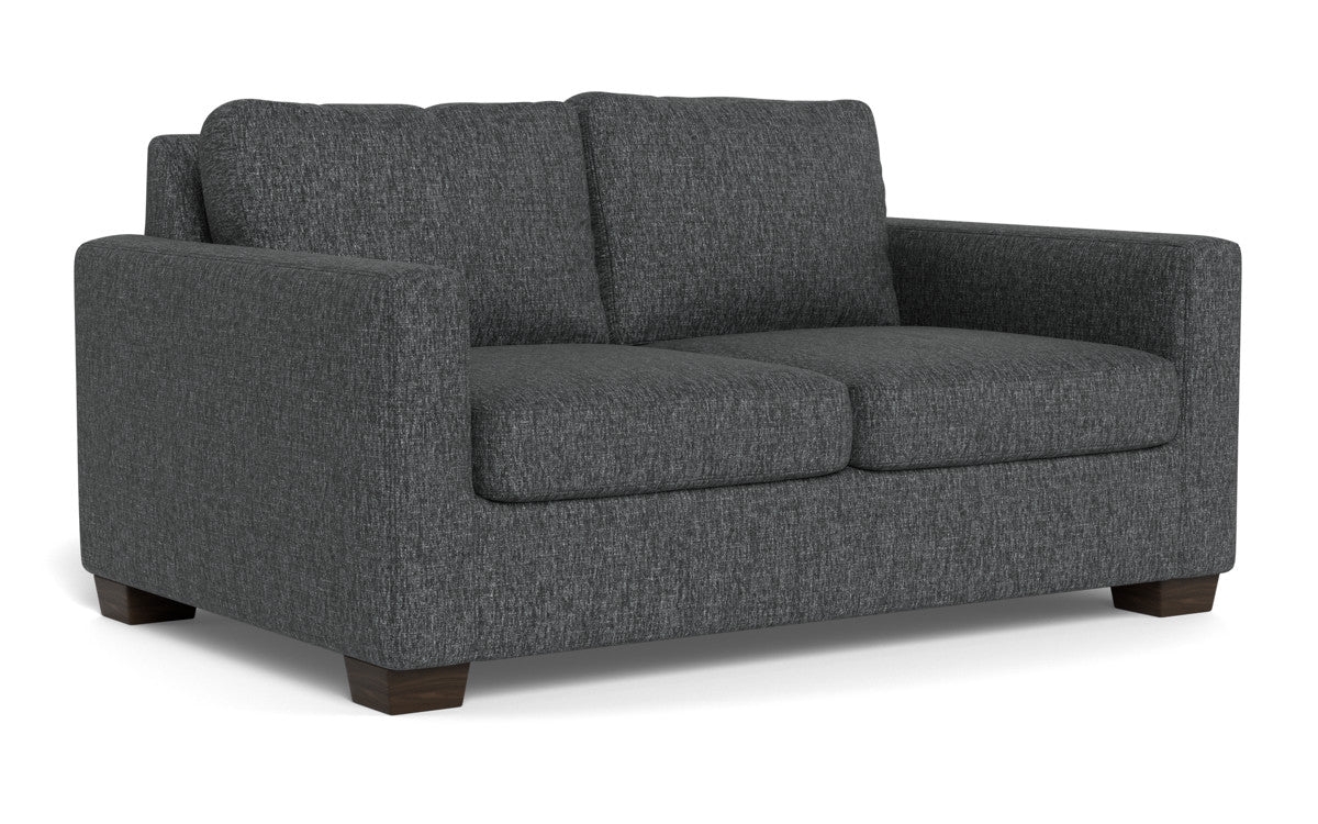 Track 62" Loveseat - Tropez Charcoal