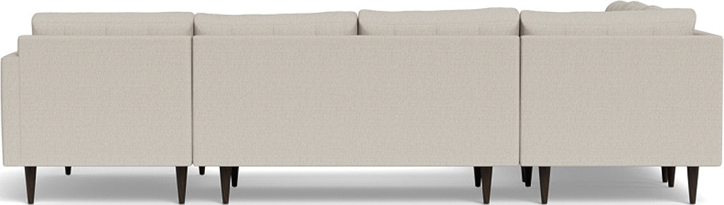 Wallace 130" Corner Sectionals w. Right Chaise - Tropez Oyster