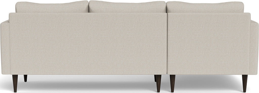 Wallace 98" Untufted Left Chaise Sectional - Tropez Oyster