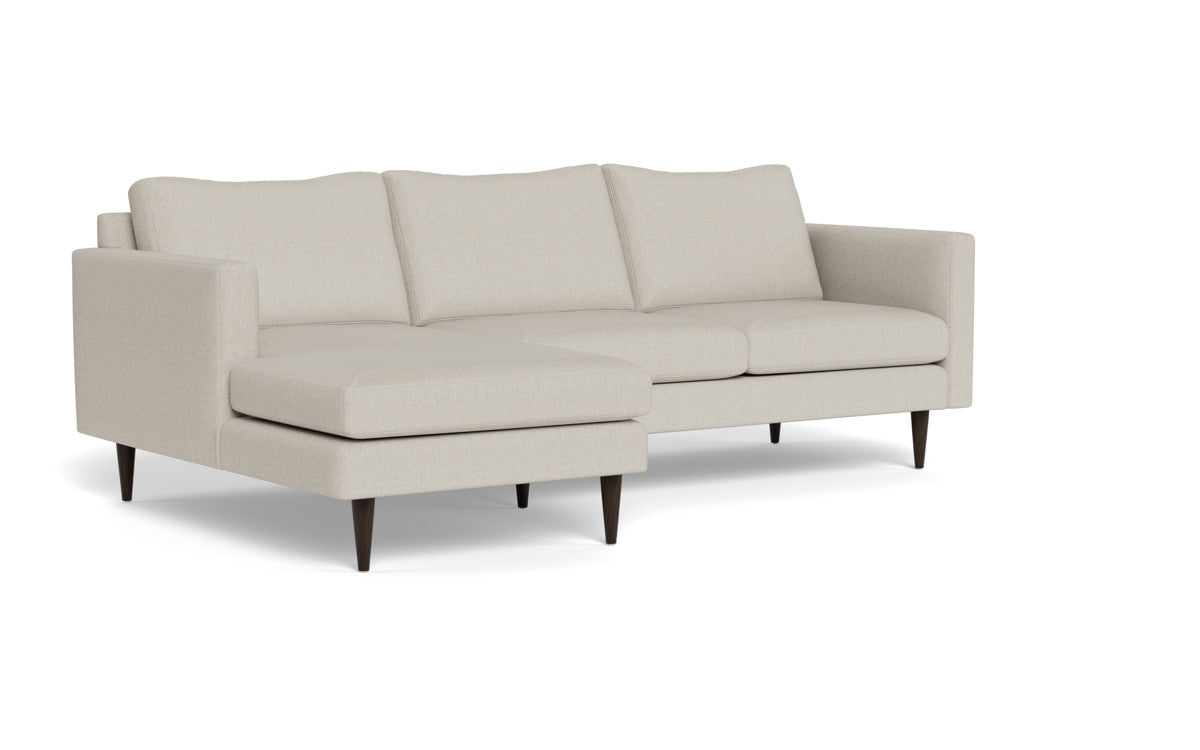 Wallace 98" Untufted Left Chaise Sectional - Tropez Oyster