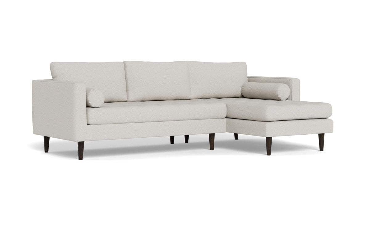 Ladybird 102" Right Chaise Sectional - Tropez Oyster