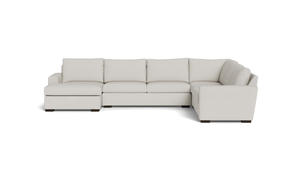 Mesa 156" Corner Sectionals w. Left Chaise - Tussah Snow
