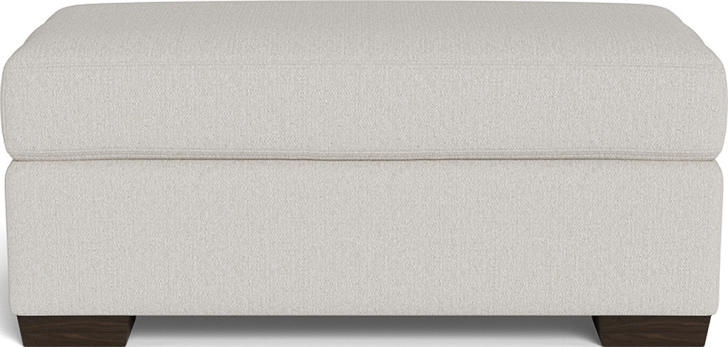 Mesa Storage Ottoman - Tussah Snow