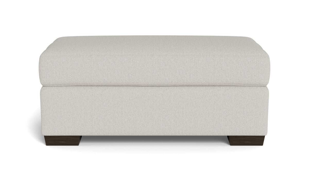 Mesa Storage Ottoman - Tussah Snow