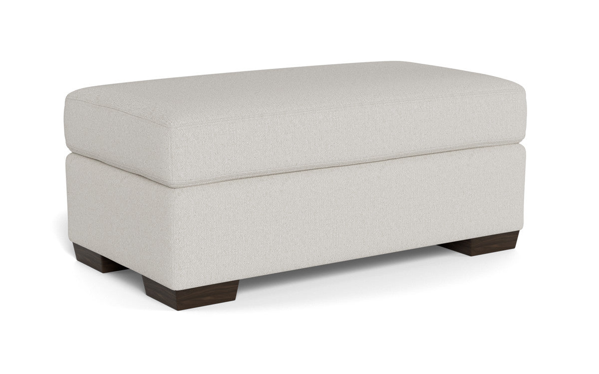 Mesa Storage Ottoman - Tussah Snow