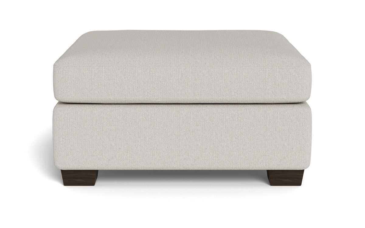 Track Ottoman - Tussah Snow