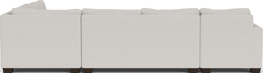 Track 141" Corner Sectionals W. Full Sleeper & Left Chaise - Tussah Snow