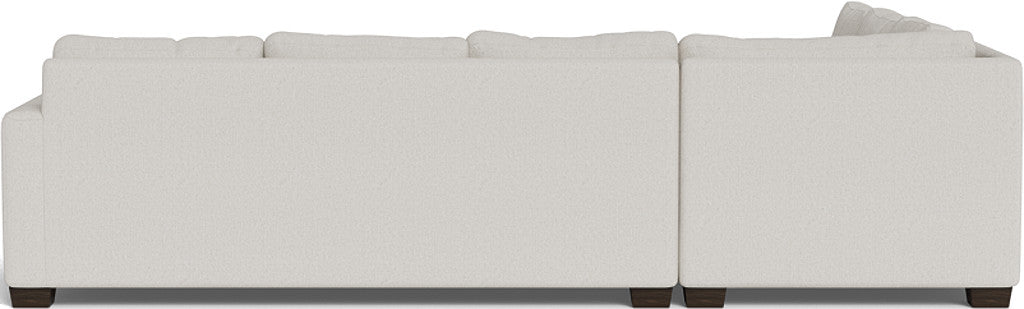 Track 121" Left Corner Sectional - Tussah Snow