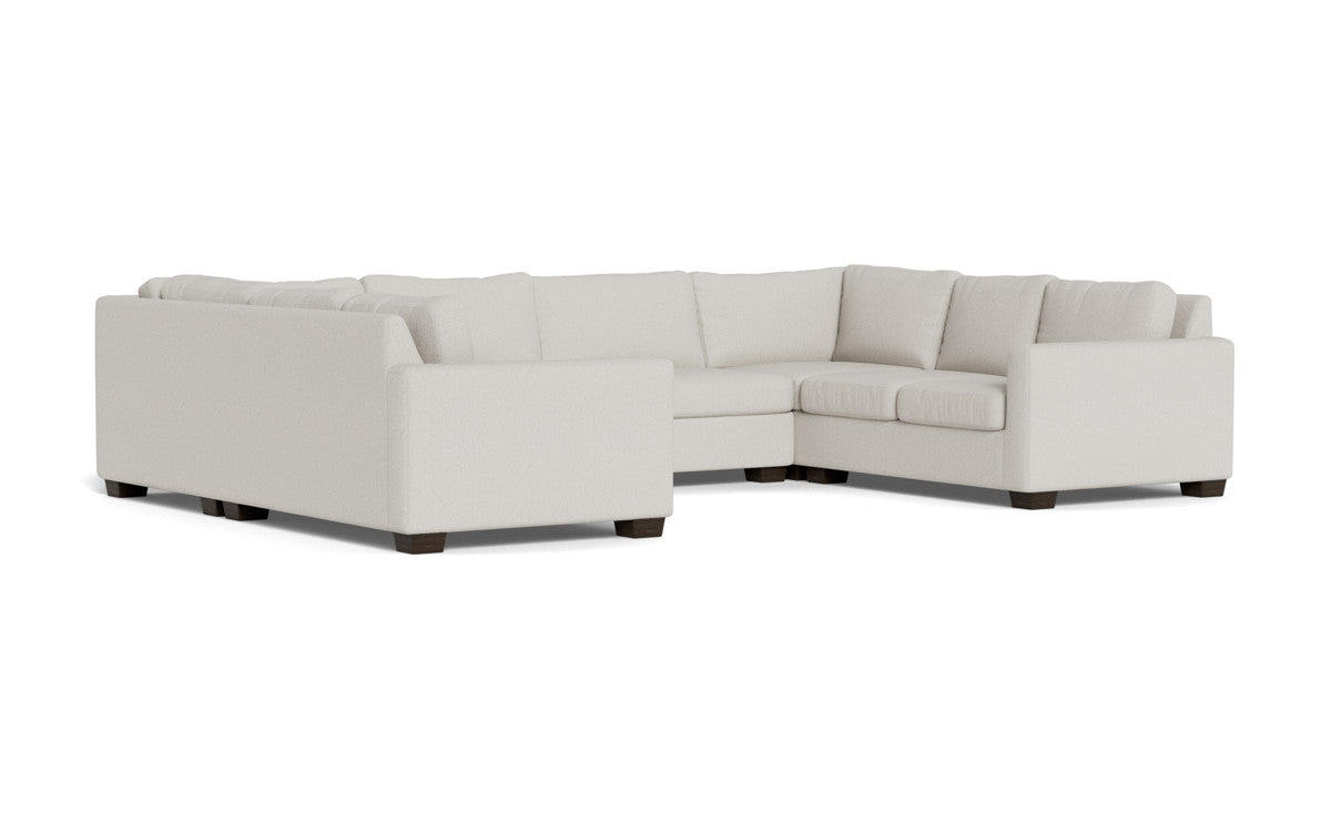 Track 141" Corner Sofa U Sectional - Tussah Snow