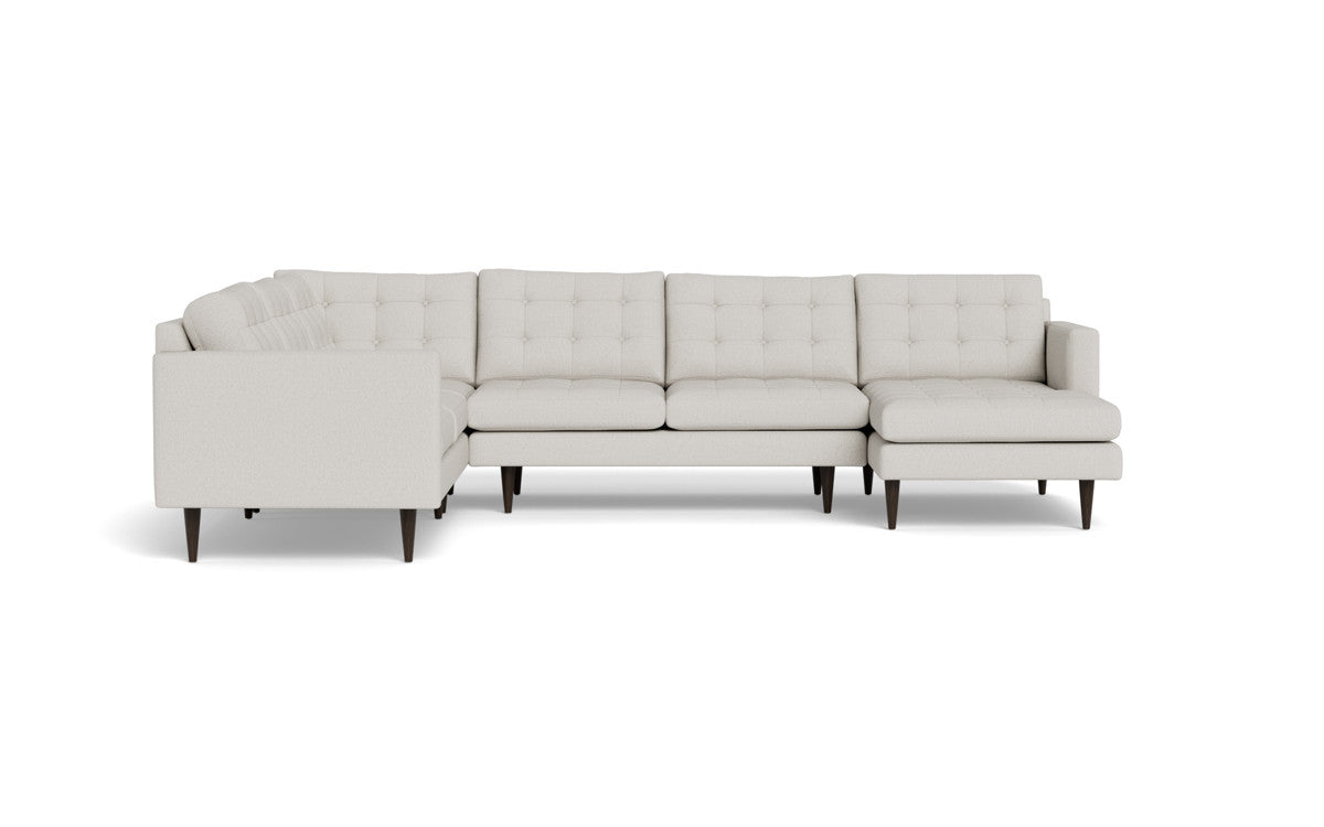 Wallace 130" Corner Sectionals w. Right Chaise - Tussah Snow