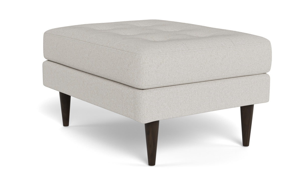 Wallace Ottoman - Tussah Snow