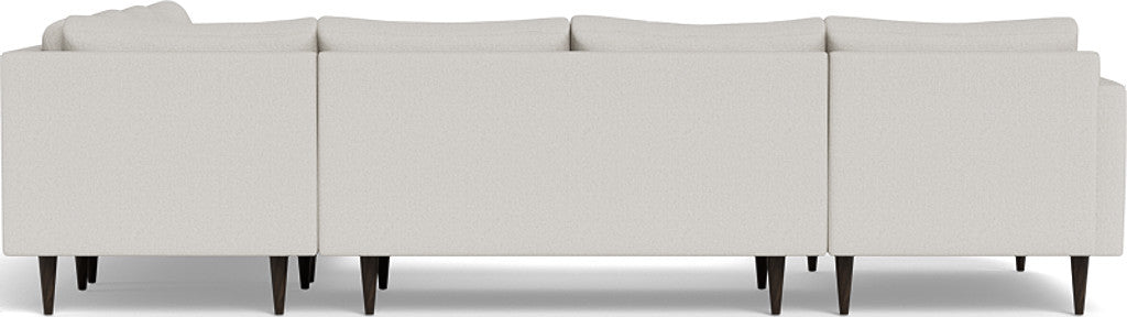 Wallace 130" Untufted Corner Sectionals w. Left Chaise - Tropez Oyster