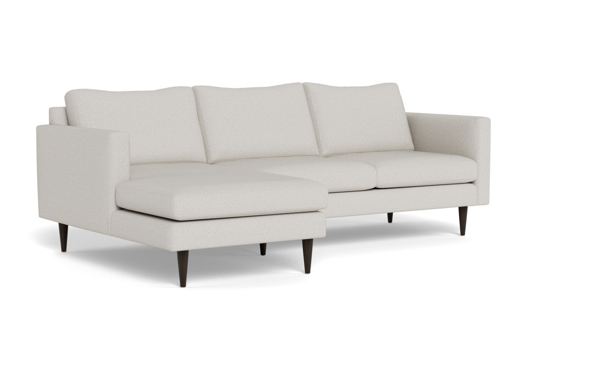 Wallace 98" Untufted Left Chaise Sectional - Tussah Snow