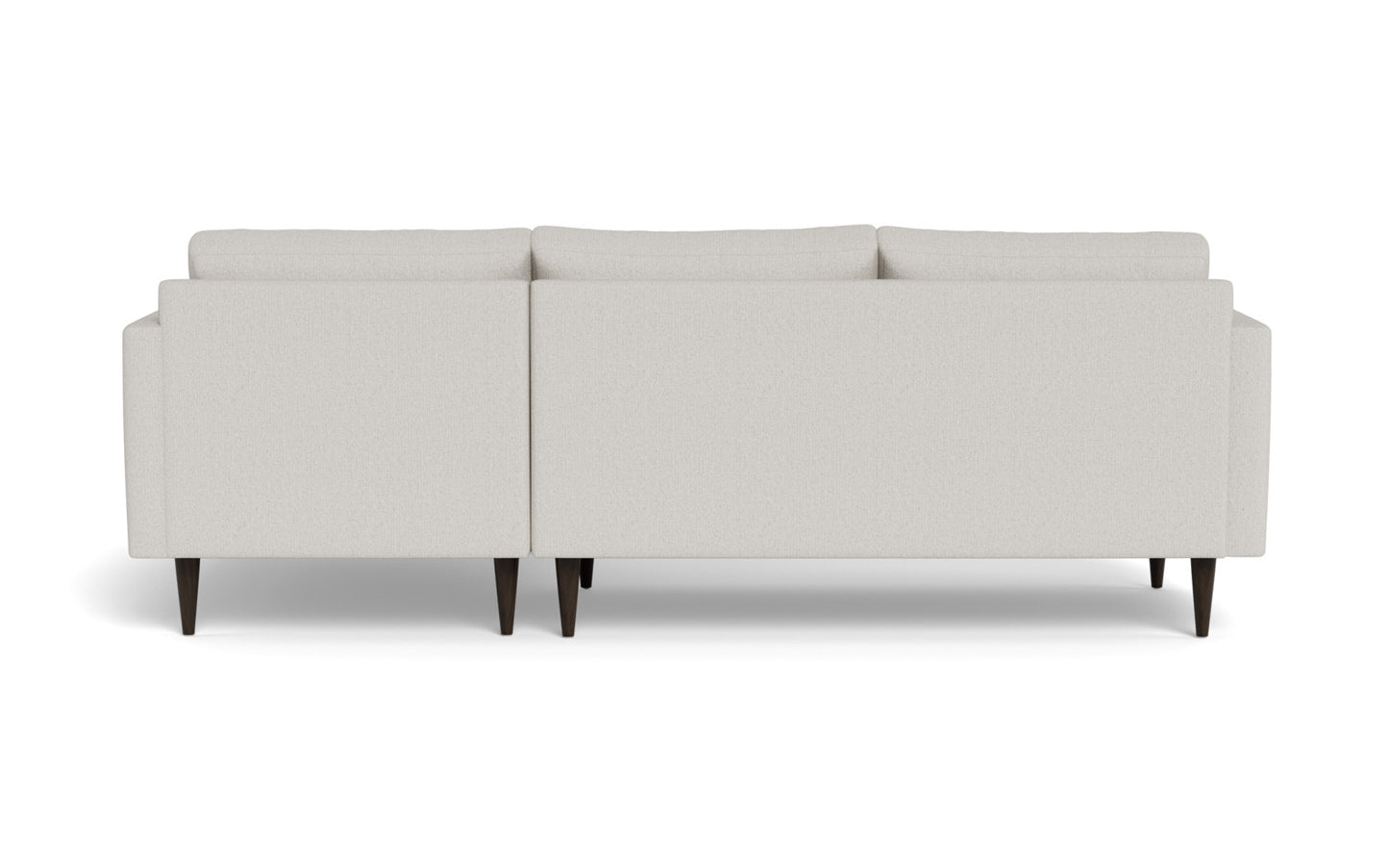 Wallace 98" Untufted Right Chaise Sectional - Tropez Oyster