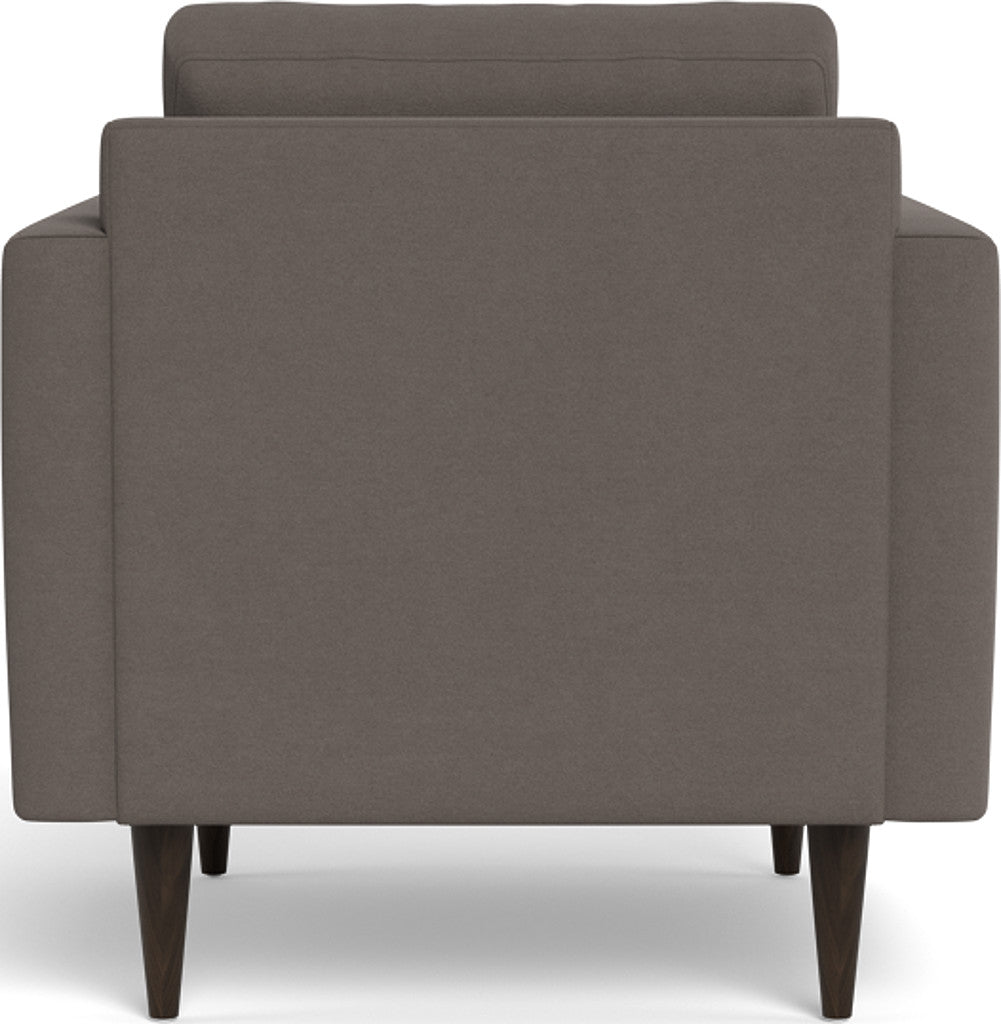 Wallace 34" Untufted Arm Chair - Superb Rust