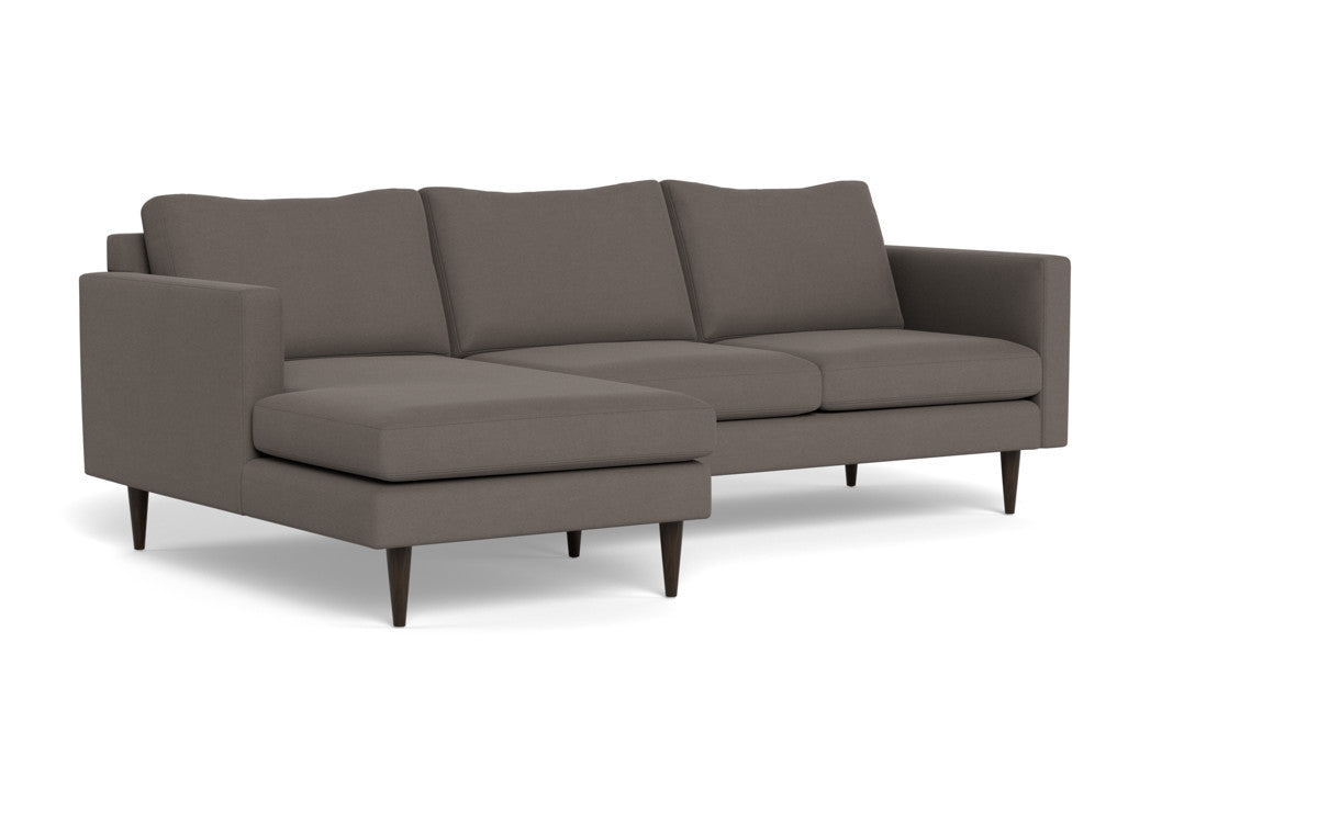 Wallace 98" Untufted Left Chaise Sectional - Toscana Otter