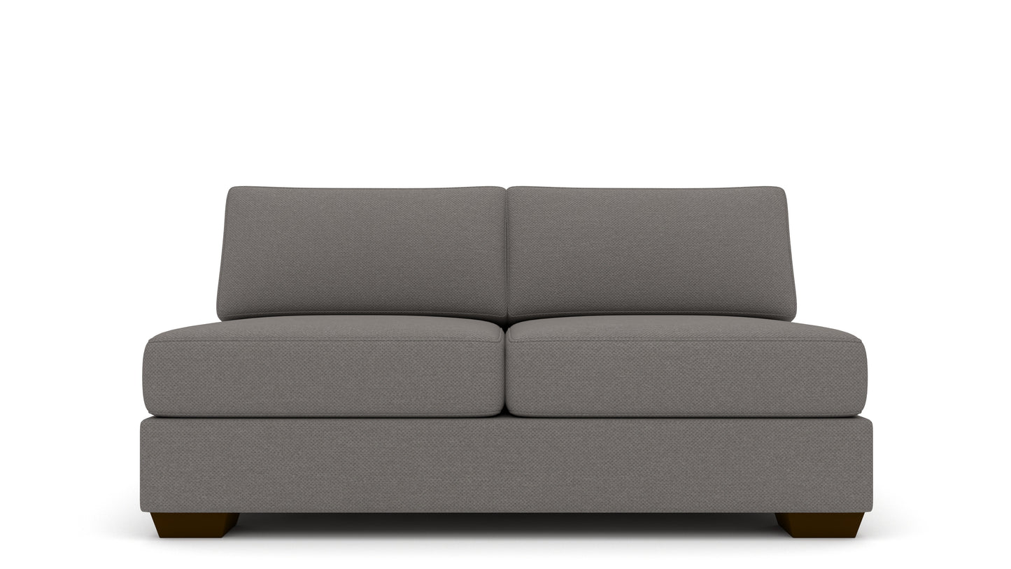 Track Armless Loveseat - Peyton Slate