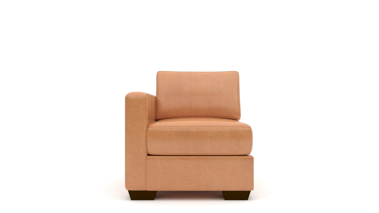 Track Leather Laf Chair - HUDSON LAGER